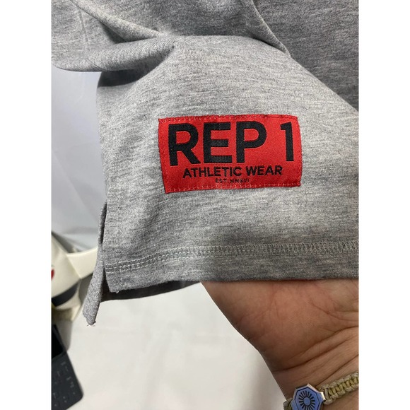 REP 1 Athletic Wear 1 Gray Shirt size Large - Picture 12 of 12